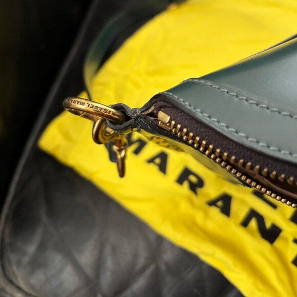 Isabel Marant Skano Belt Bag in Petrol - Picture 6 of 8